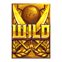 Wild Symbol of Of Sabers and Monsters Slot