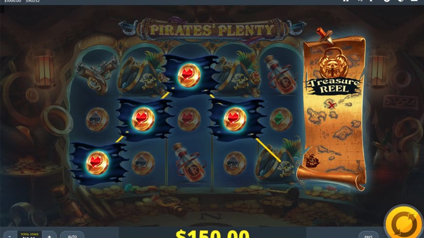 Pirates’ Plenty slot screen 2