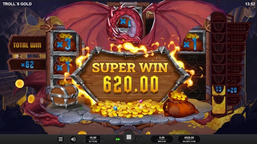 Troll’s Gold slot screen 6