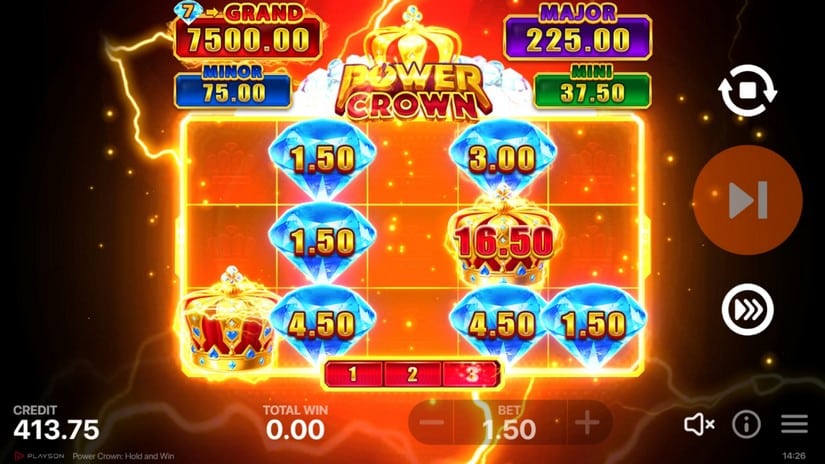 Power Crown: Hold and Win slot screen 5