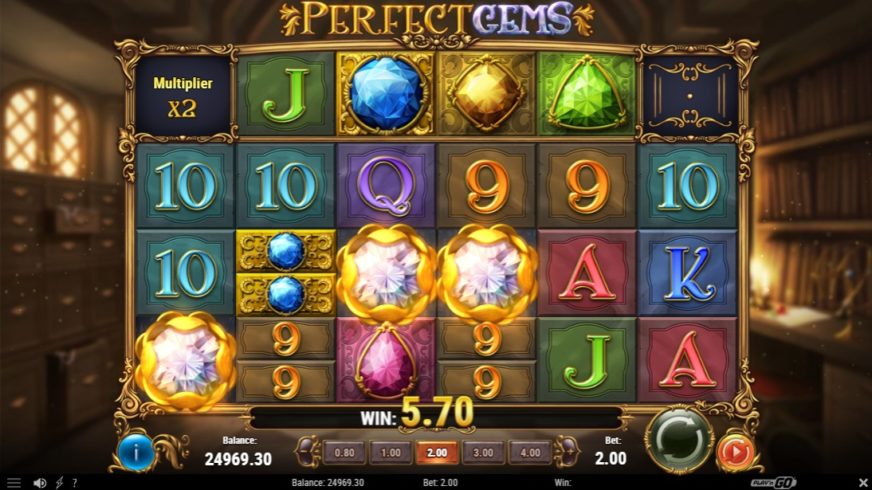 Perfect Gems slot screen 4