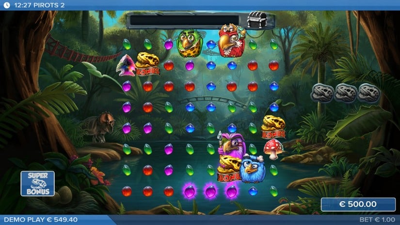 Pirots 2 slot screen 3