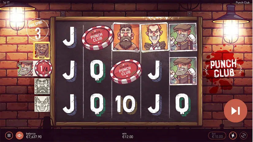 Punch Club slot screen 5