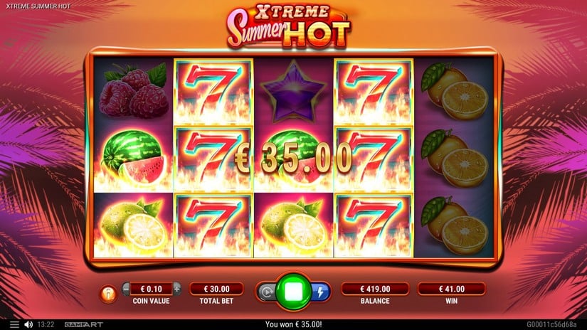 Xtreme Summer Hot slot screen 6