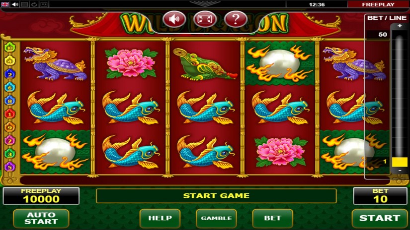 Wild Dragon slot screen 1