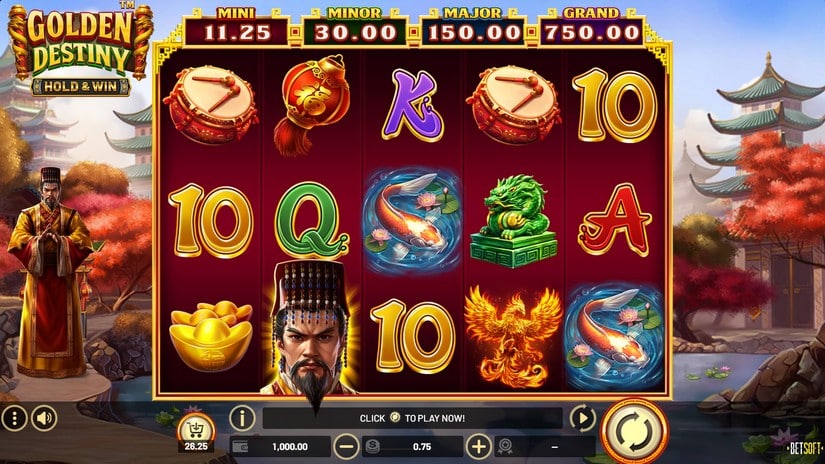 Golden Destiny – Hold & Win slot screen 1