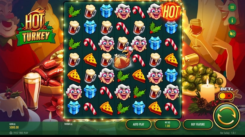 Hot Turkey slot screen 1