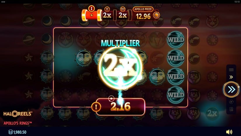 Apollo’s Rings slot screen 4