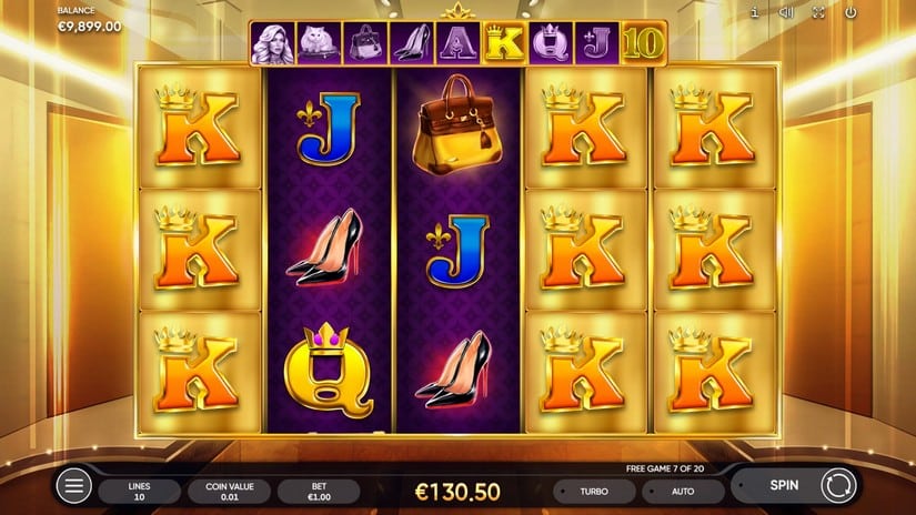 Book of Lady slot screen 11