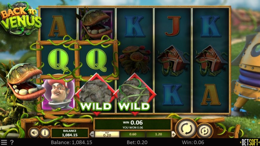 Back to Venus slot screen 2