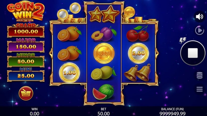Coin Win 2: Hold the Spin slot screen 2