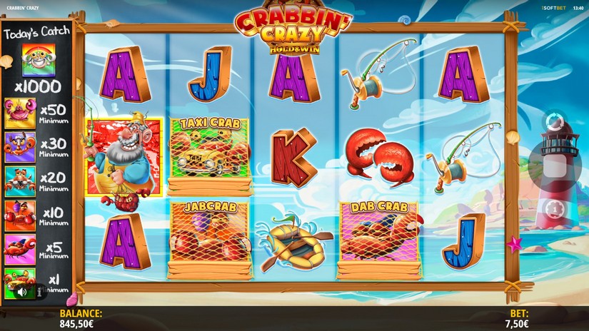 Crabbin’ Crazy slot screen 6