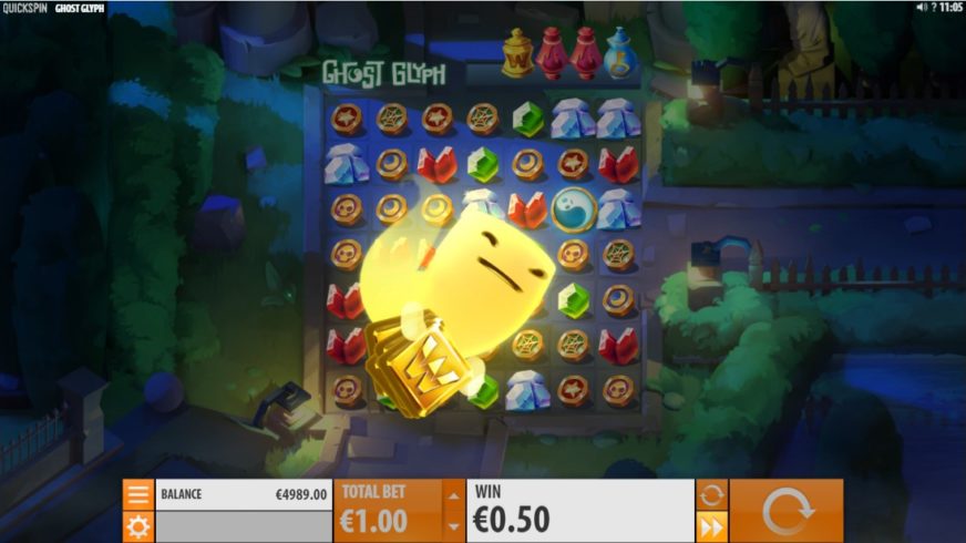 Ghost Glyph slot screen 2