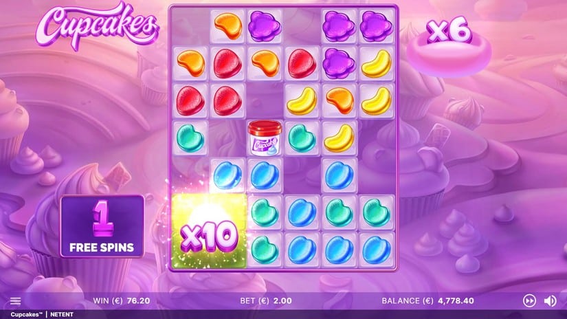 Cupcakes slot screen 8