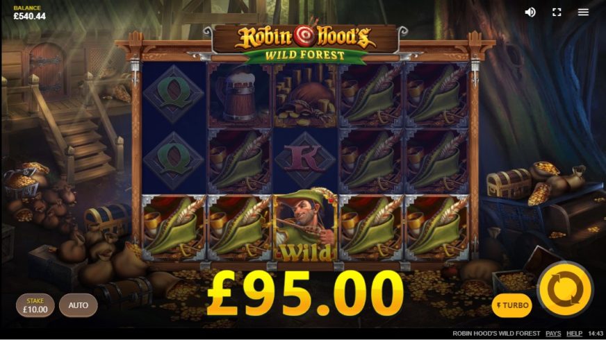Robin Hood’s Wild Forest slot screen 3