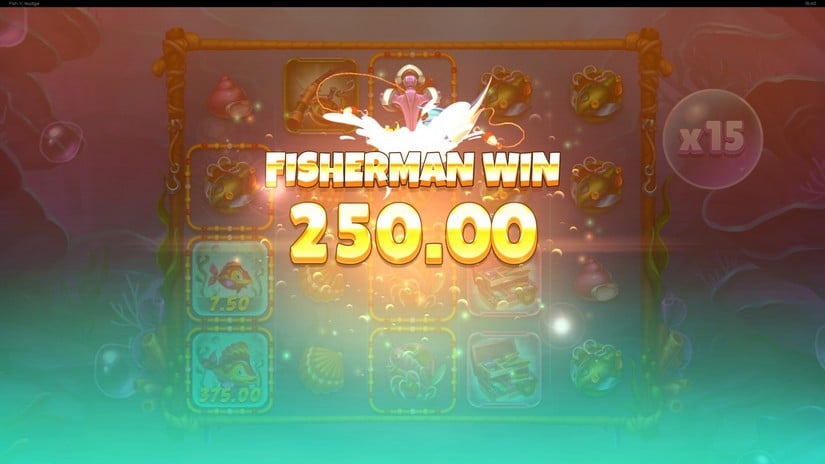 Fish ‘n’ Nudge slot screen 4