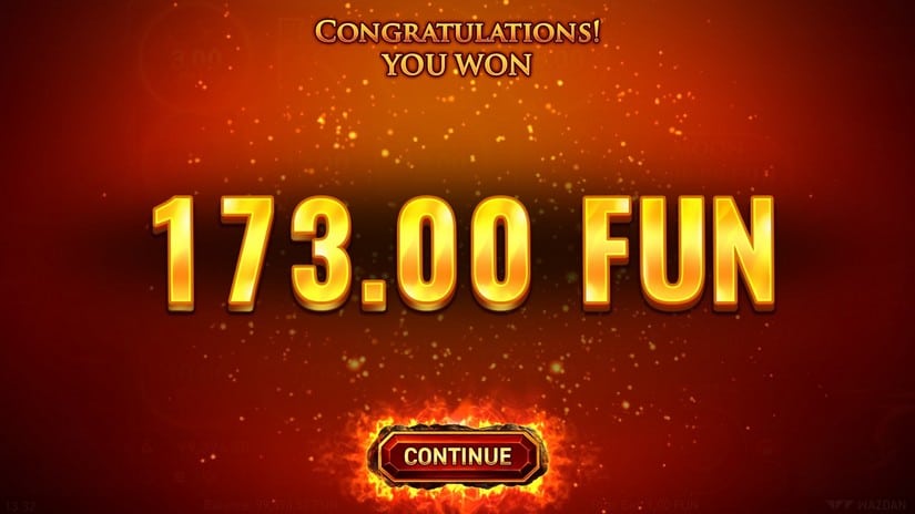 Sizzling Moon™ slot screen 6