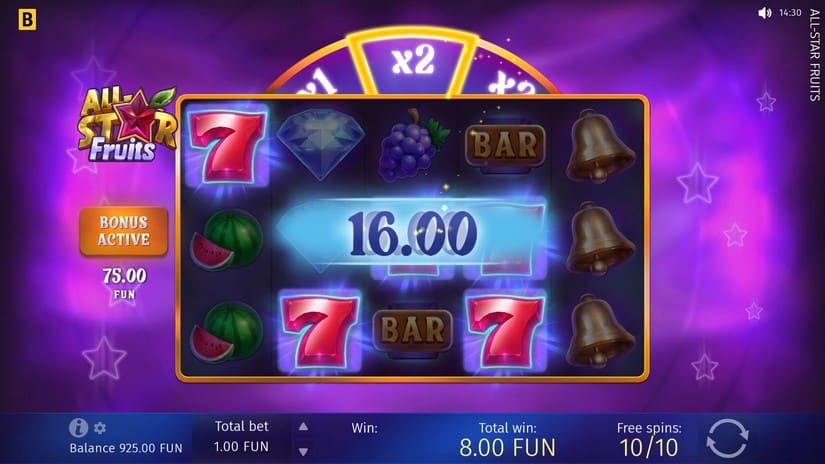 All-Star Fruits slot screen 4