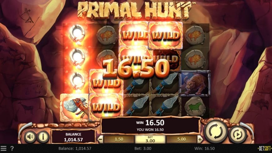Primal Hunt slot screen 3