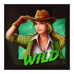 Wild Symbol of Sadie Swift: Guns’n Glyphs Slot