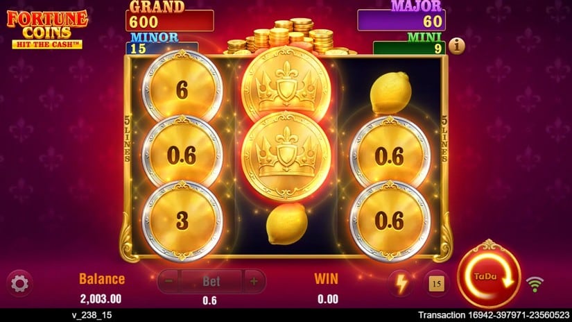 Fortune Coins slot screen 6