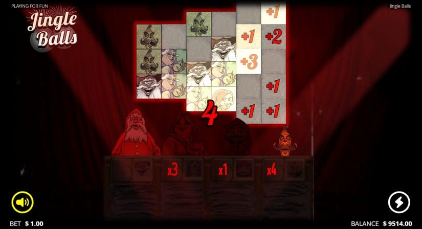 Jingle Balls slot screen 3