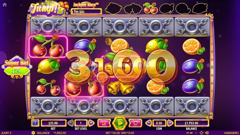 Jump! 2 slot screen 2