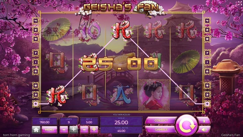 Geishas Fun slot screen 3