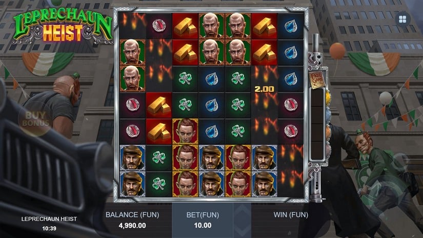 Leprechaun Heist slot screen 2