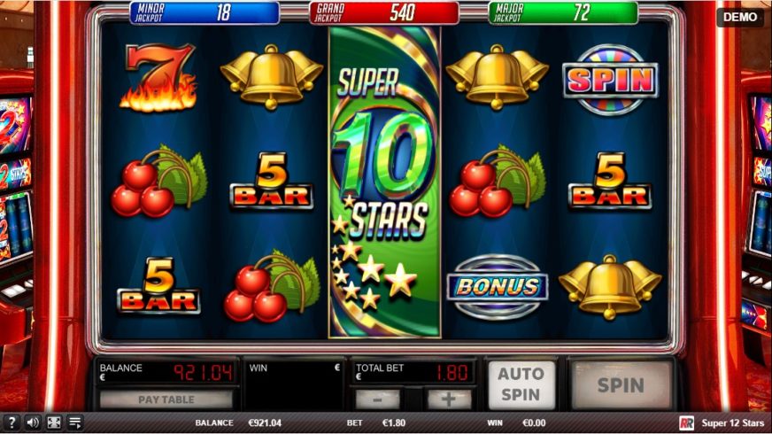 Super 12 Stars slot screen 5