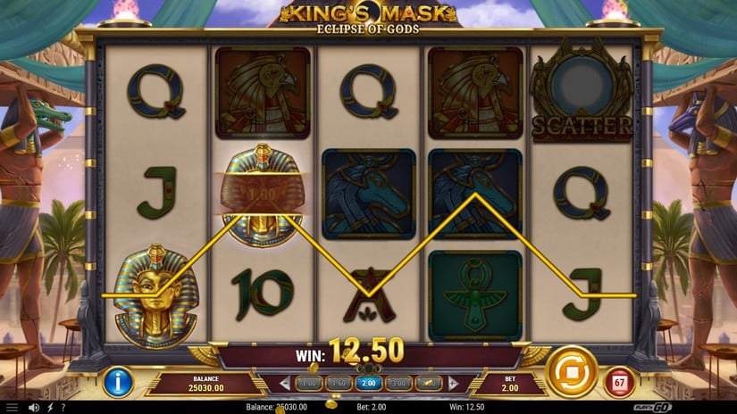 King’s Mask Eclipse of Gods slot screen 4