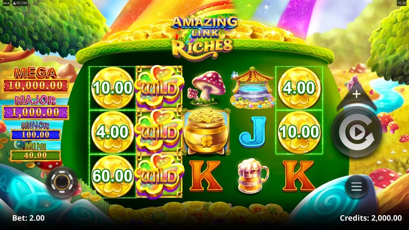 Amazing Link Riches slot screen 1