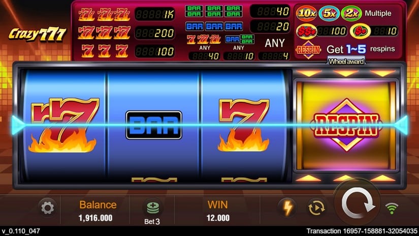 Crazy 777 Slot – RTP, Features, Free Demo Play & slot screen 4