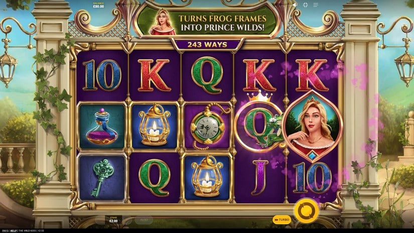 The Wild Kiss slot screen 2