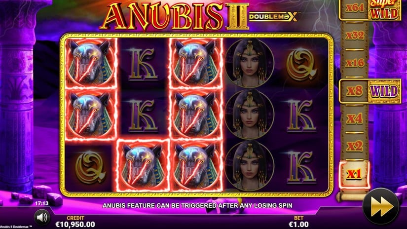 Anubis 2 DoubleMax slot screen 2