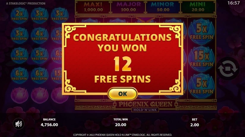 Phoenix Queen slot screen 6