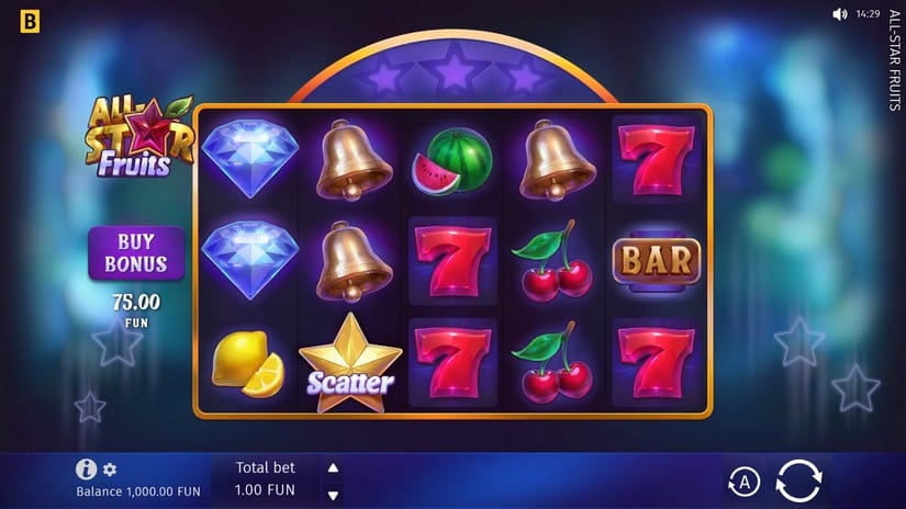 All-Star Fruits slot screen 1