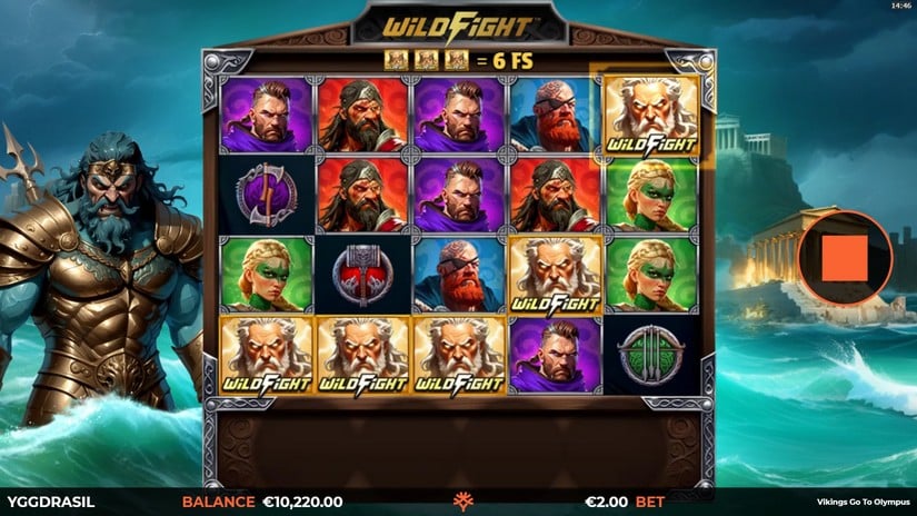 Vikings Go To Olympus slot screen 1