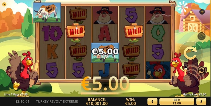 Turkey Revolt Extreme slot screen 2