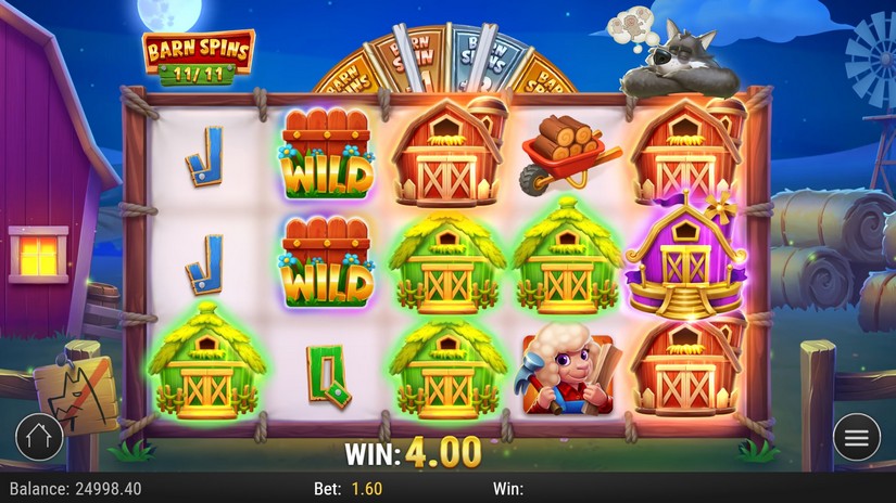 Barn Busters slot screen 6