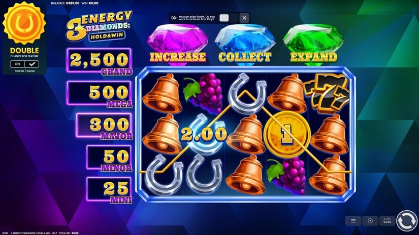 3 Energy Diamonds slot screen 3