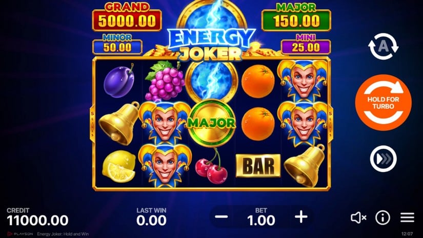 Energy Joker: Hold and Win slot screen 1