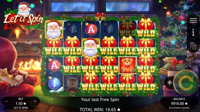 Let it Spin slot screen 6