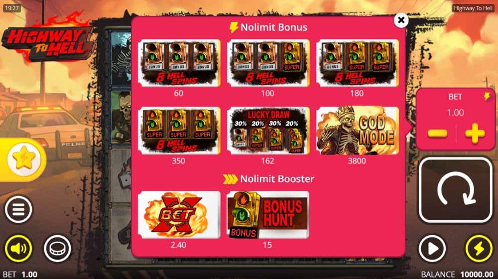 Highway to Hell slot Nolimit City