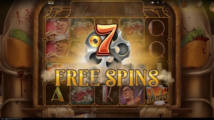 Bugsy’s Bar slot screen 4