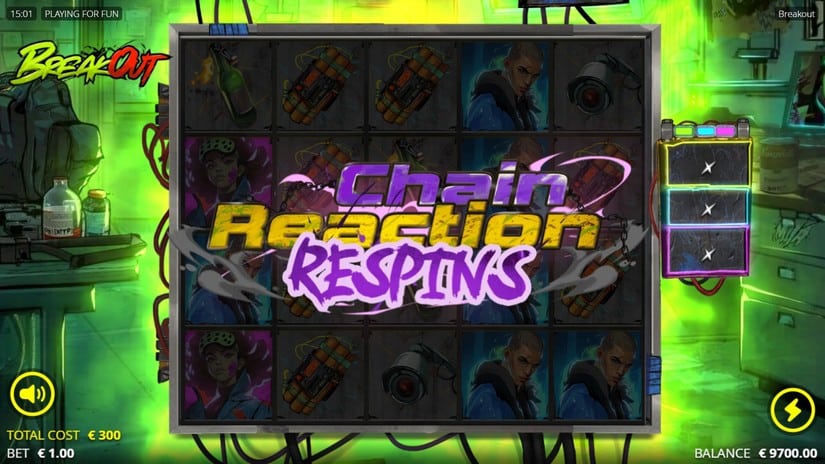 Breakout slot screen 4