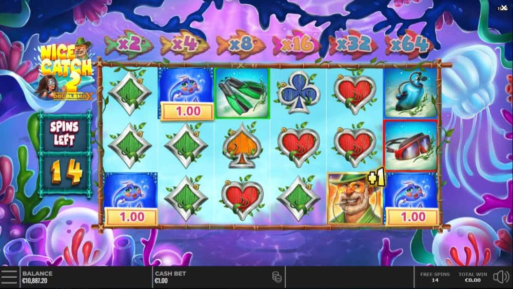 Nice Catch 2 DoubleMax free spins