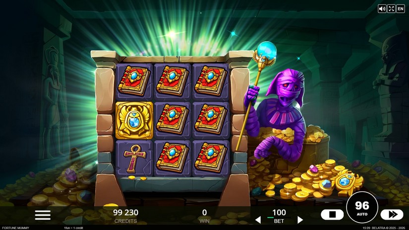 Fortune Mummy slot screen 4