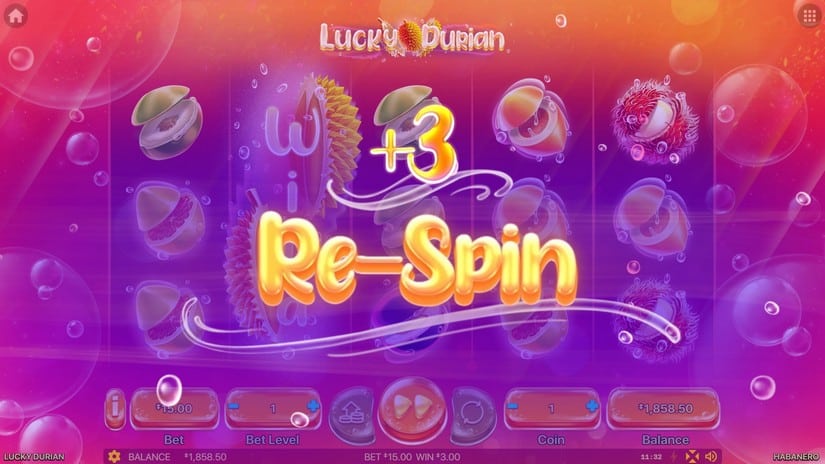 Lucky Durian slot screen 3