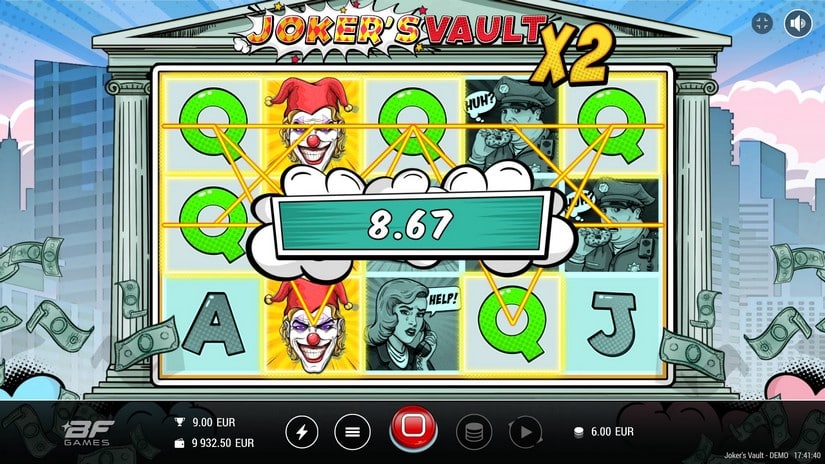 Joker’s Vault slot screen 4